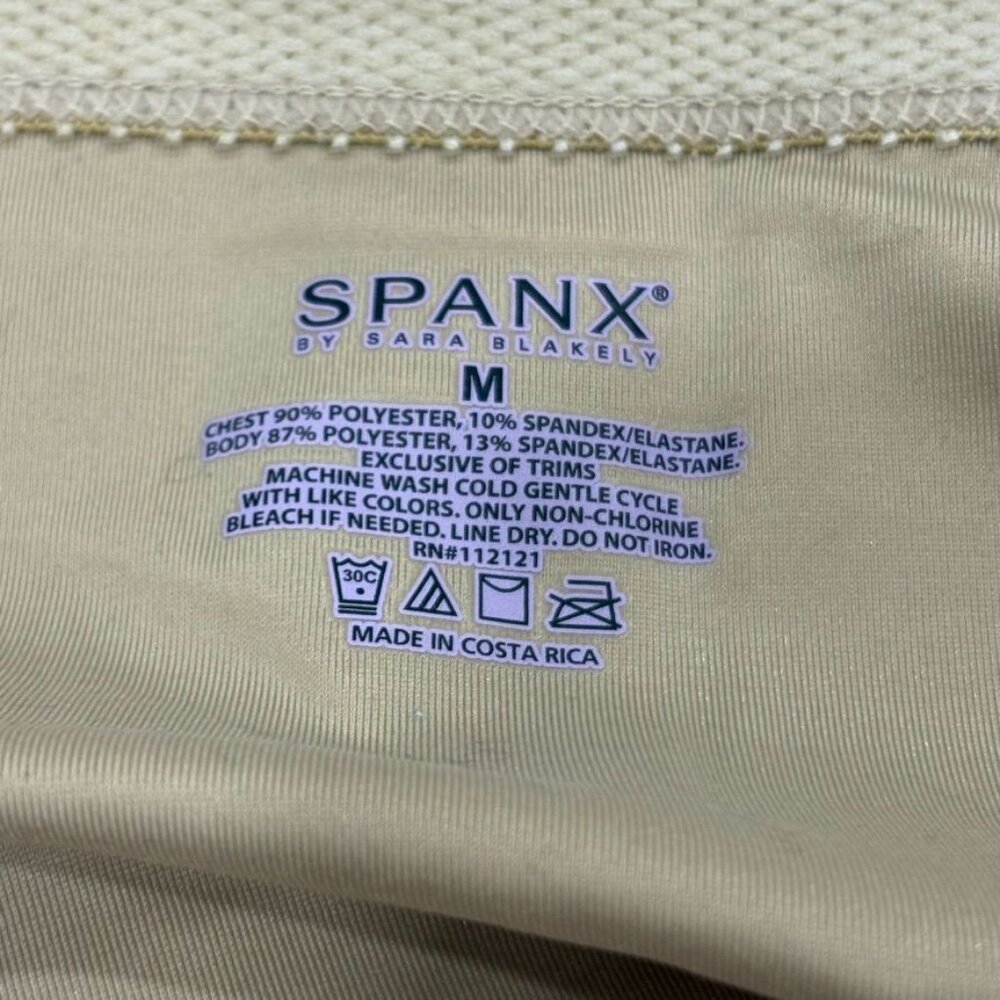 Spanx By Sara Blakely Womens Beige Medium Strapless Slip Shapewear Dress - Picture 5 of 6